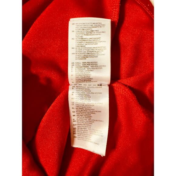 Adidas Eugene Timbers Track Jacket Red Climacool Full Zip – Men’s Medium - Picture 9 of 12